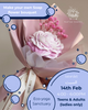 Make your own soap flower bouquet 14th Feb